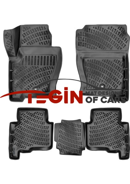 Land Rover Discovery 3D Havuzlu Paspas 2006 Siyah