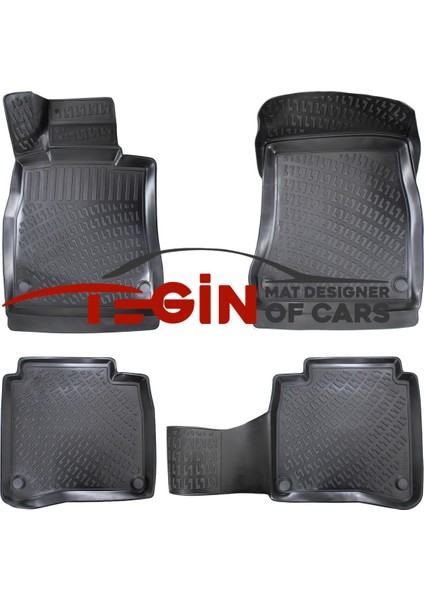 Mercedes S Serisi W222 Long 3D Havuzlu Paspas 2017 Siyah