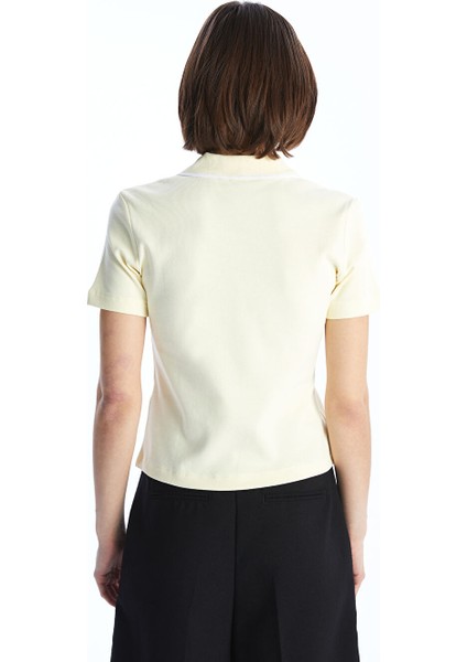 Yeni Sezon Polo Yaka Kadin Tisort - S5N991Z8 fırsatları