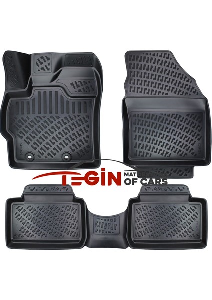 Toyota Yaris Cross Alt 2022 Sonrası Bagaj Havuzu + Siyah 3D Havuzlu Paspas modelleri