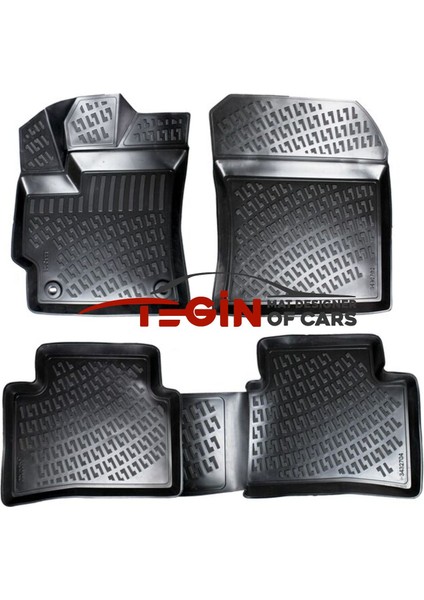 Toyota Corolla 2018 Sonrası Bagaj Havuzu + Siyah 3D Havuzlu Paspas modelleri