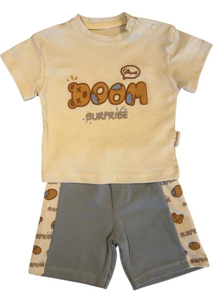 Boom Şort Tişört 2'li Takım