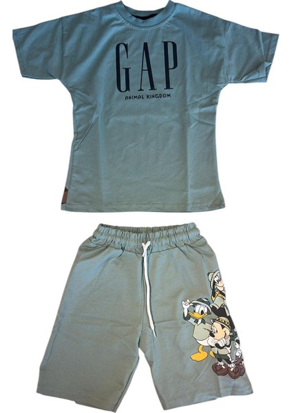 Animal Desenli Şort Tişört 2'li Takım fiyatları