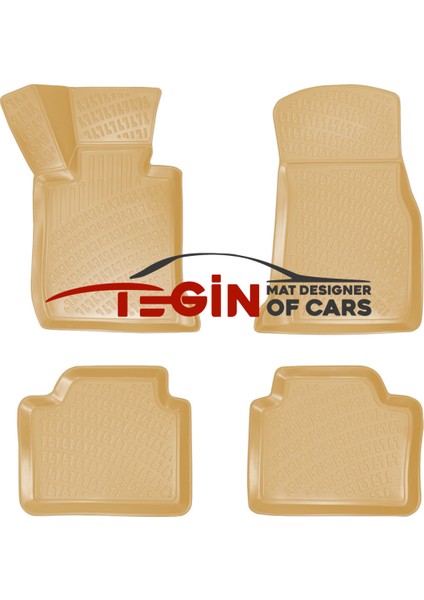 Bmw 4 Serisi F36 2013-2020 3D Havuzlu Paspas Bej