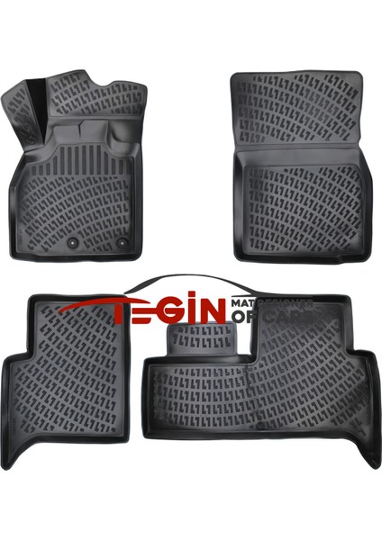 Renault Scenic 2 2007 Bagaj Havuzu + Siyah 3D Havuzlu Paspas modelleri