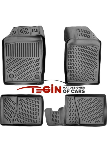 Renault Symbol 2012 Bagaj Havuzu + Siyah 3D Havuzlu Paspas modelleri