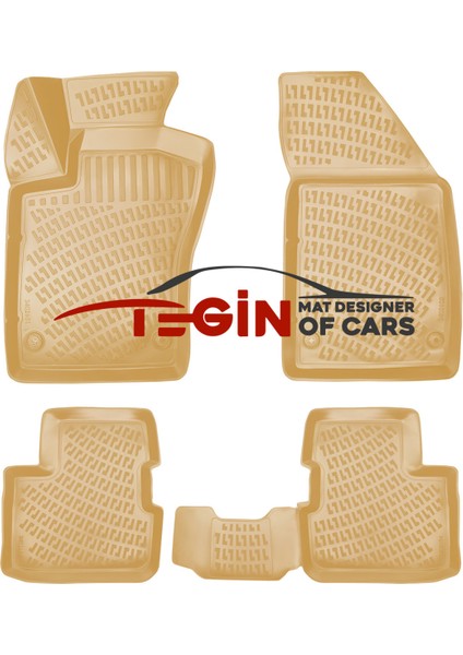 C-Max 2004 3D Havuzlu Paspas Bej