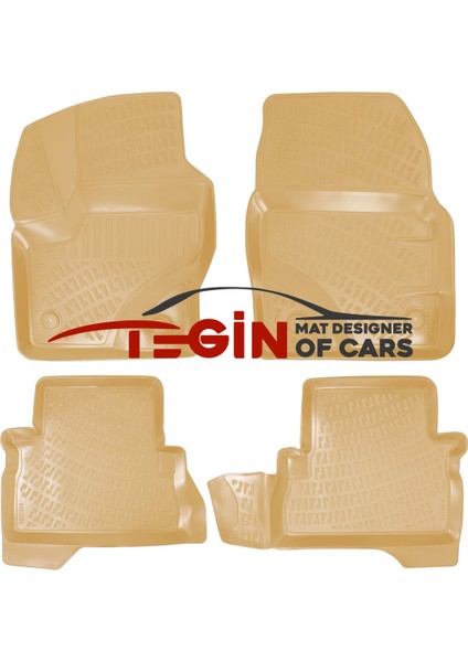 Connect 2021 3D Havuzlu Paspas Bej