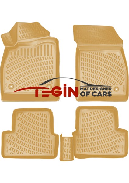 Chevrolet Lacetti 2014 3D Havuzlu Paspas Bej