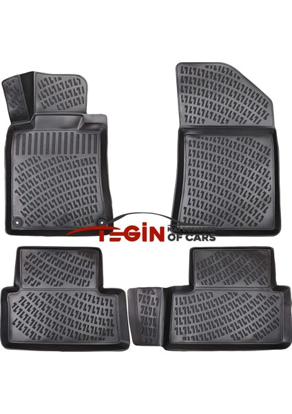 Peugeot 508 (Allure) 2017 Bagaj Havuzu + Siyah 3D Havuzlu Paspas modelleri