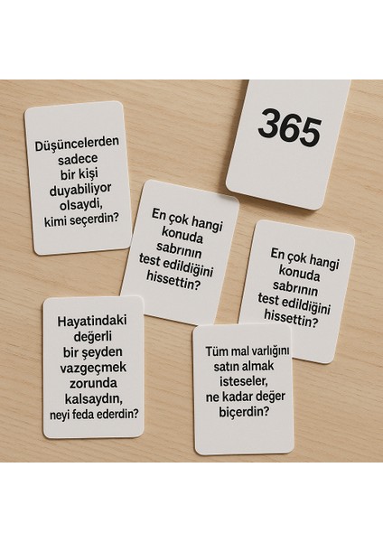 Adet Sohbet Açıcı Soru Kart Oyunu