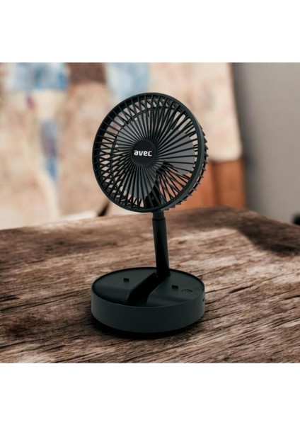 Şarjlı Katlanabilir Mini Masa Fanı, Sessiz ve USB Soğutucu, Yeşil Renk modelleri