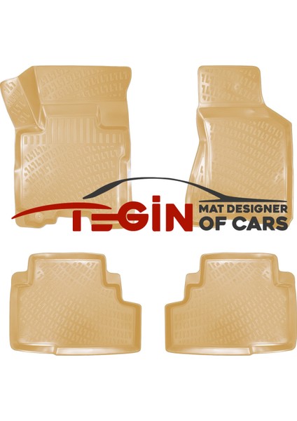 Land Rover Discovery 2004-2009 3D Havuzlu Paspas Bej