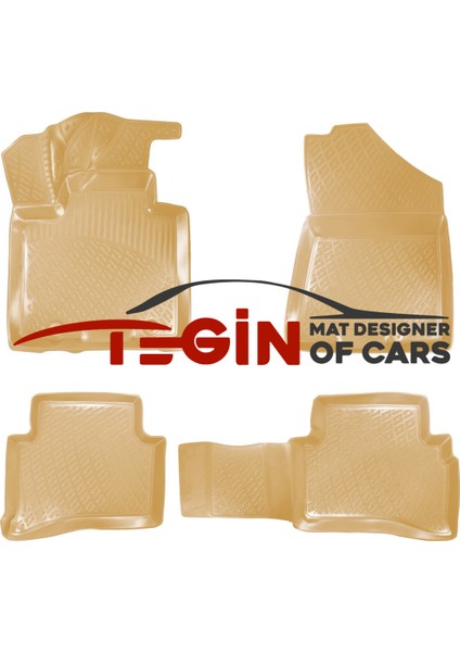 Land Rover Discovery 2009 3D Havuzlu Paspas Bej