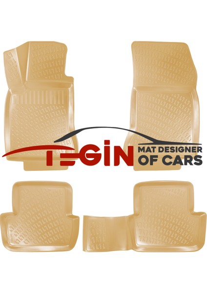 Land Rover Discovery 2014 3D Havuzlu Paspas Bej