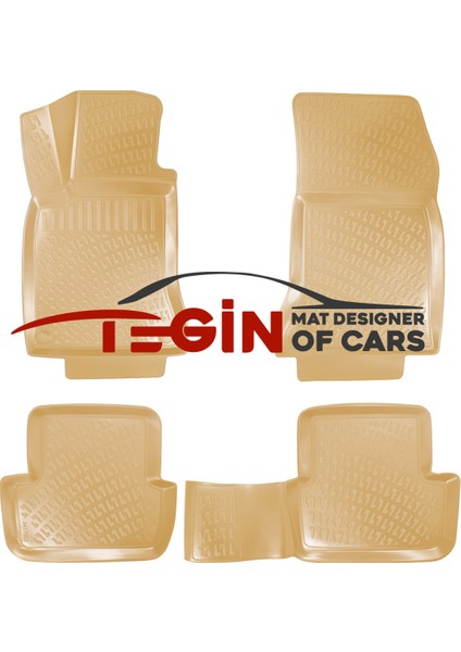 Mercedes B Serisi W247 2022 3D Havuzlu Paspas Bej