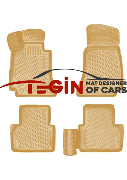 Mercedes Gla 2018 3D Havuzlu Paspas Bej