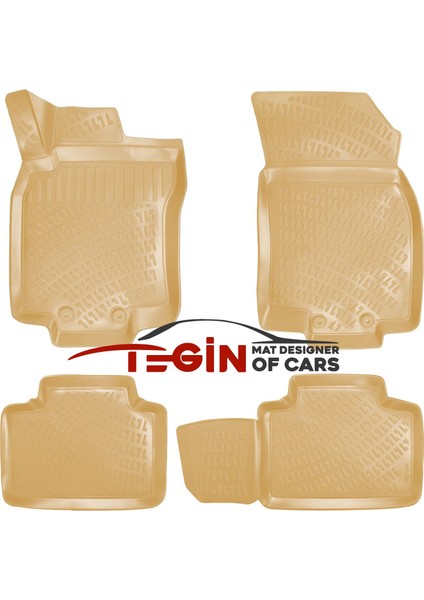 Nissan X-Trail 2019 3D Havuzlu Paspas Bej