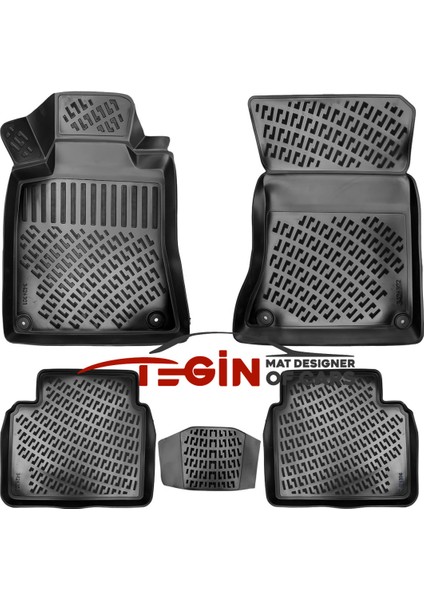 Nissan Altima 2018 Sonrası Bagaj Havuzu + Siyah 3D Havuzlu Paspas modelleri