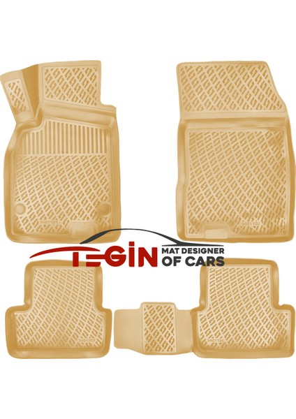 Renault Fluence 2015 3D Havuzlu Paspas Bej