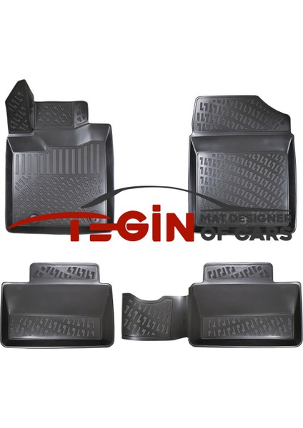 Hyundai I10 Bagaj Havuzu 2019 + Siyah 3D Havuzlu Paspas modelleri