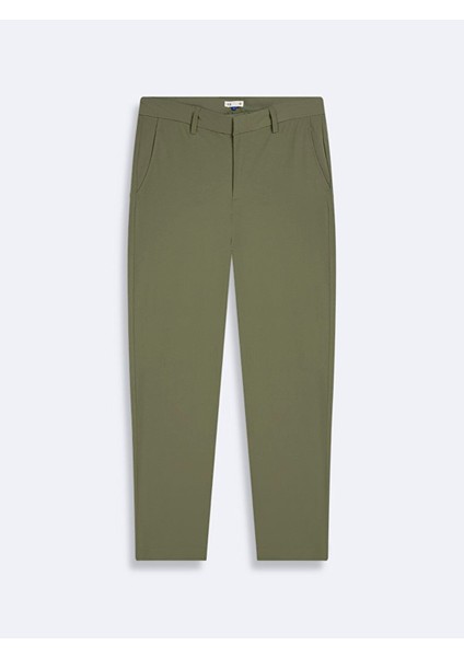 Gabardin Regular Yeşil Pantolon