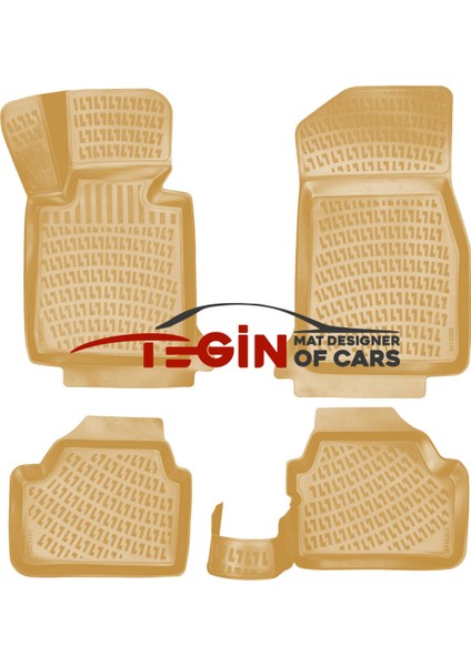 Bmw 1 Serisi F20 Bagaj Havuzu 2011-2019 + Bej 3D Havuzlu Paspas modelleri