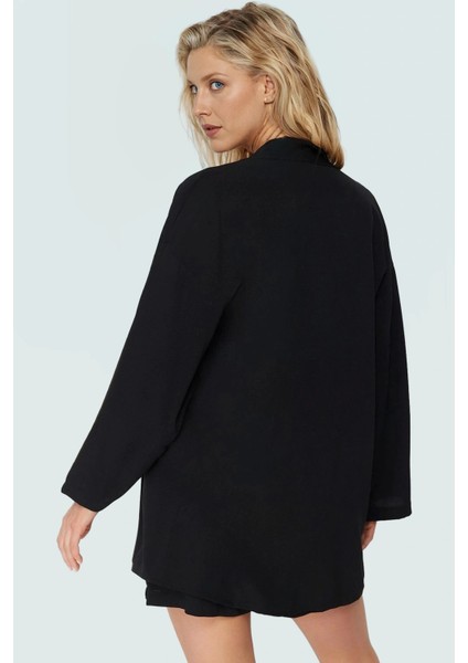 V Yaka Uzun Kollu Kimono Şort Takım Viskoz Polyester Yazlık Plaj Ömürlü Kaliteli Işçilik modelleri