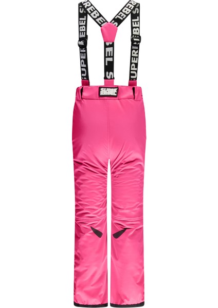 Pembe Kız Çocuk Normal Kalıp Kayak Salopeti R409-6605-202-SPEED Ski Pant Twill fiyatları