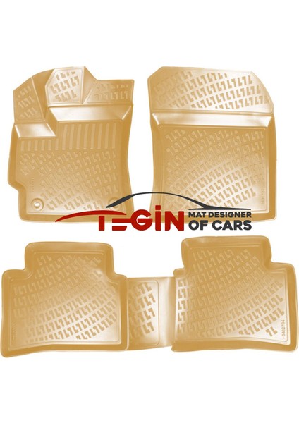 Toyota Corolla 2022 Bagaj Havuzu + Bej 3D Havuzlu Paspas modelleri