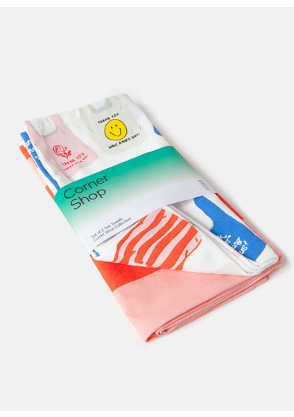 Çok Renkli Kuruluma Bezi Thank You 2li Kurulama Bezi fiyatları