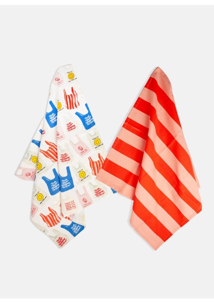 Çok Renkli Kuruluma Bezi Thank You 2li Kurulama Bezi modelleri