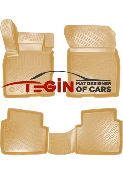 Ford Kuga Bagaj Havuzu 2020 Sonrası + Bej 3D Havuzlu Paspas modelleri