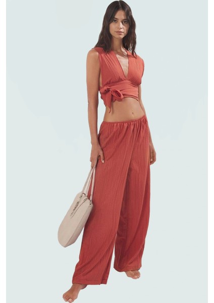 Dokuma Viskoz Plaj Takımı Oversize Yazlık Rahat Özel Tasarım ve Şık fiyatları