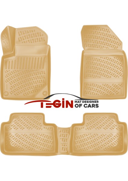 Peugeot 407 Stw 2004-2010 Bagaj Havuzu + Bej 3D Havuzlu Paspas modelleri