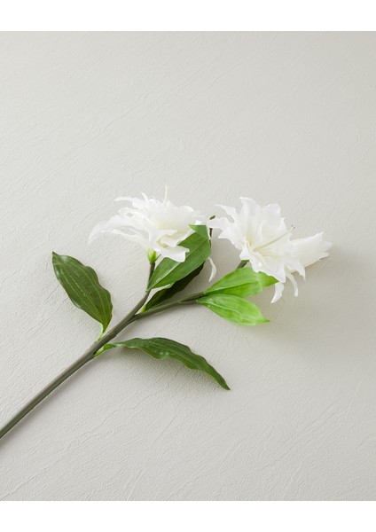 Lily Tek Dal Yapay Çiçek 70 cm Fildişi fiyatları