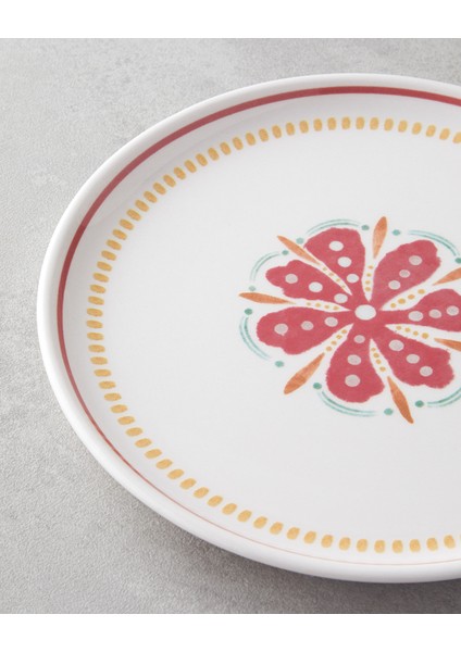 Lily Seramik Pasta Seti 18 Parça 6 Kişilik Renkli