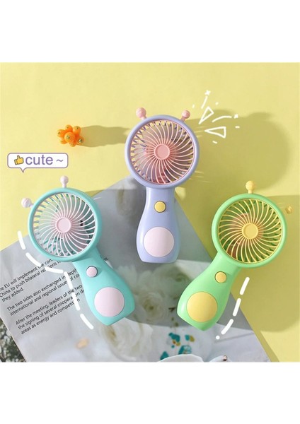 Taşınabilir El Tipi USB Fan, Çok Renkli, Sessiz ve Hafif Soğutucu