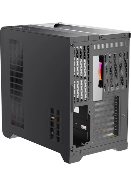 Ontech - 1st Player Rt7 Siyah Dıgıtal 850W 80+ Gold Full Modüler 4X12CM Argb 3 Taraflı Temperli Cam USB 3.0 - Type C Atx Kasa modelleri
