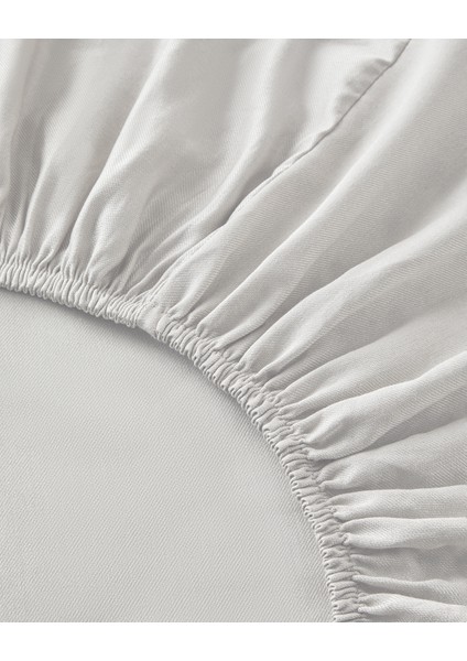 Crystal Ipeksi Twill Super King Plus Nevresim Takımı 260X240 cm Beyaz