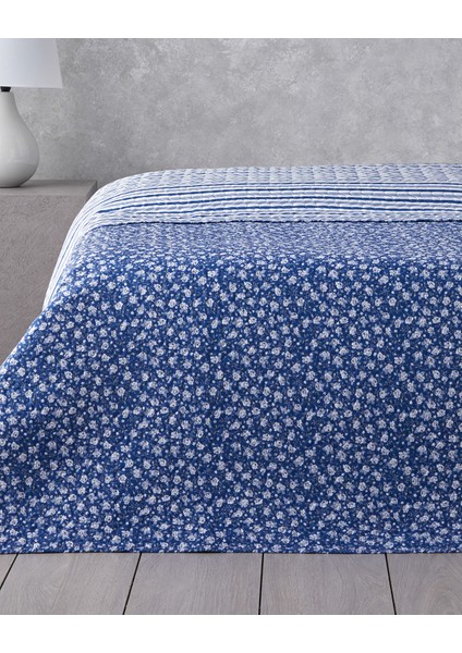 Sunrose King Size Çok Amaçlı Örtü 240 x 220 cm Mavi modelleri