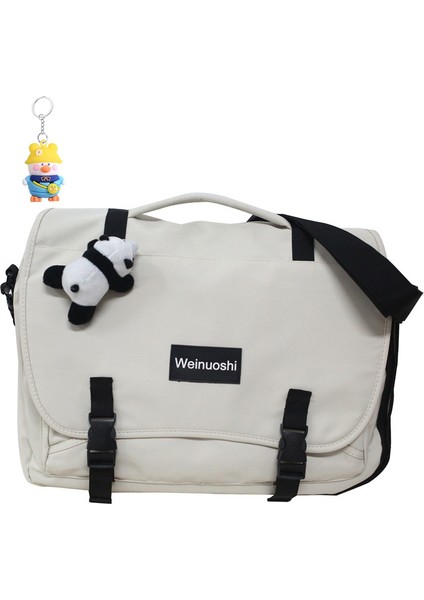 Sırt Çantası Büyük Kapasiteli Crossbody Kadın Moda Okulçantası Taşınabilir Rahat Erkek Bilgisayar Sırt Çantası (Yurt Dışından)