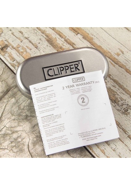 Kişiye Özel Clipper Marka Metal Çakmak - Mat Metalik fırsatları