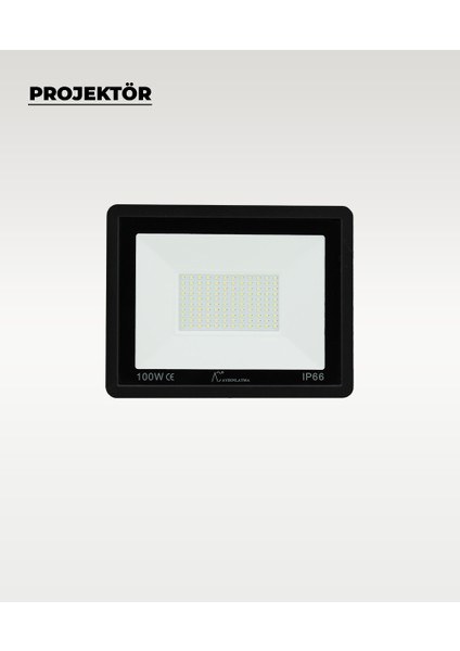 100W LED Projektör 3200K Sarı Işık modelleri