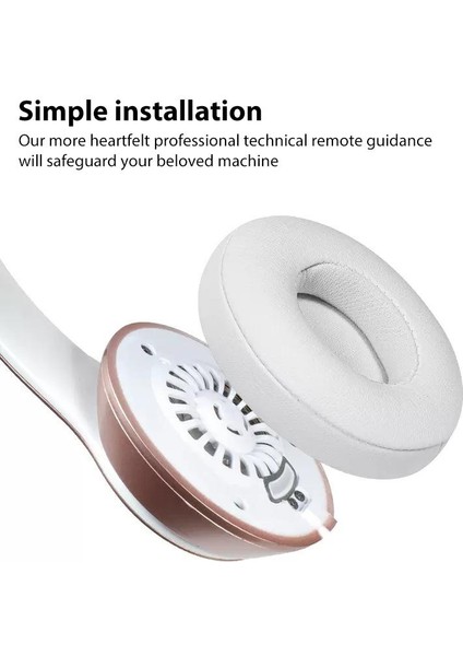 Beats Solo3 / Solo2 Için Kuzu Derisi Kulak Yastıkları Beats Solo3 Için Kuzu Derisi (Yurt Dışından)