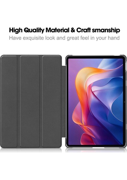 Boyalı Deri Akıllı Tablet Kılıfı Xiaomi Redmi Pad 2 Için (Yurt Dışından) fiyatları