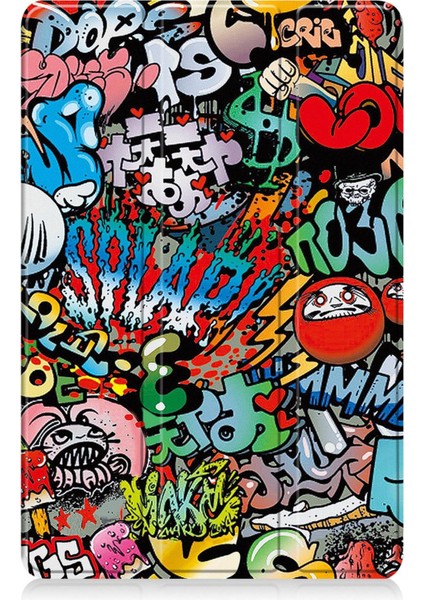 Boyalı Deri Akıllı Tablet Kılıfı Xiaomi Redmi Pad 2 Için (Yurt Dışından) modelleri