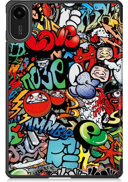 Boyalı Deri Akıllı Tablet Kılıfı Xiaomi Redmi Pad 2 Için (Yurt Dışından) fırsatları