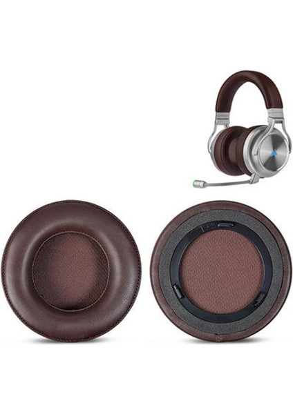 1 Çift Yedek Kulak Yastıkları Corsair Virtuoso Kuzu Derisi Corsair Virtuoso (Kahverengi) (Yurt Dışından)