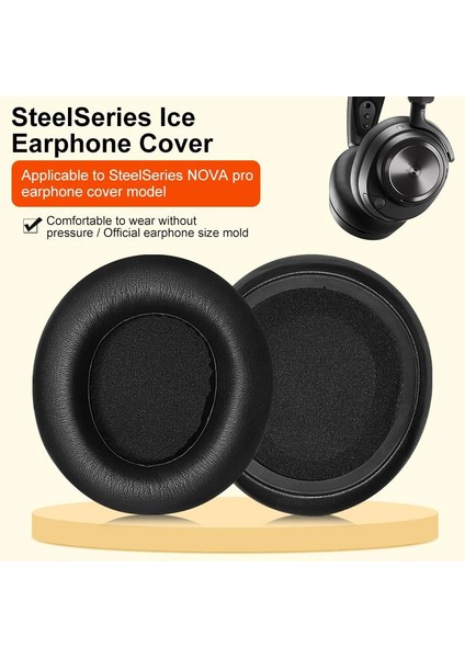 2 Adet Futbol Ağı Kulak Yastıkları Stes Nova Pro Için Steelseries Nova Pro (Siyah Tak-Çıkar) (Yurt Dışından) fiyatları
